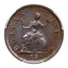 Great Britain. Farthing, 1736 PCGS MS63 BR - 2