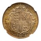 Great Britain. Halfcrown, 1918 NGC MS65 - 2