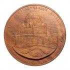 1893 Set of Four Pressed Wood Exposition Building Medals.