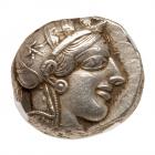 Attica. Athens. Silver Tetradrachm (17.2g), ca. 440-404 BC