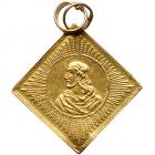 Germany. Gold Religious Medal, ND (C.1750) EF