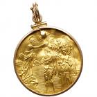 Germany. Gold Religious Medal, ND (C.1750) VF - 2