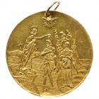 Germany. Gold Religious Medal, ND (C.1750) EF