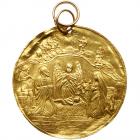 Germany. Gold Religious Medal, ND (C.1750) EF