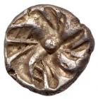 Thrace, Apollonia Pontika. Silver Hemiobol (0.28 g), 5th-4th centuries BC. VF