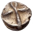 Thrace, Apollonia Pontika. Silver Hemiobol (0.28 g), 5th-4th centuries BC. VF - 2