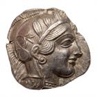 Attica, Athens. Silver Tetradrachm (17.20 g), ca. 454-404 BC Nearly Mint State