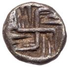 Thrace, Apollonia Pontika. Silver Hemiobol (0.39 g), 5th-4th centuries BC VF