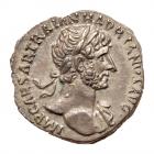 Hadrian. Silver Denarius (3.23 g), AD 117-138 EF