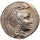 Attica, Athens. Silver Tetradrachm (16.33 g), ca. 168/5-42 BC EF