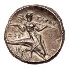 Calabria, Taras. Silver Nomos (7.89 g), ca. 280 BC EF - 2