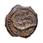 Judaea, Herodian Kingdom. Herod II Archelaus. AE 2 Prutot (2.53 g), 4 BCE-6 CE V - 2