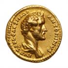 Antoninus Pius, AD 138-161. Gold Aureus (7.0 g) Nearly EF