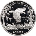 1999 $100 American Platinum Eagle - 2