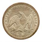 1859-S Liberty Seated $1 PCGS MS62 - 2