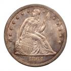 1864 Liberty Seated $1 PCGS MS65