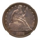 1872-CC Liberty Seated $1 NGC MS63