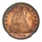 1859 Liberty Seated $1 NGC Proof 66