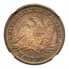 1859-O Liberty Seated 50C NGC MS65 - 2