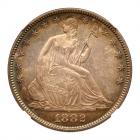 1882 Liberty Seated 50C NGC MS67