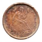 1854-O Liberty Seated 25C. Arrows PCGS MS65