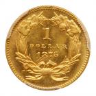 1876 $1 Gold Indian PCGS MS66 - 2