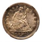 1850-O Liberty Seated 25C NGC MS65