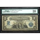 1899, $2 Silver Certificate