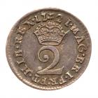 Great Britain. Two Pence, 1721 Almost Unc to Unc. - 2