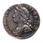 Great Britain. Silver Penny, 1735 Unc
