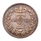 Great Britain. Twopence, 1866 Choice Unc - 2