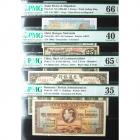 Worldwide: Lot of 4 Better PMG Graded Notes