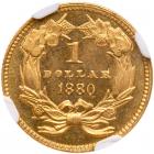 1880 $1 Gold Indian NGC MS68 - 2