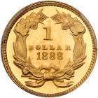 1888 $1 Gold Indian PCGS Proof 65 - 2