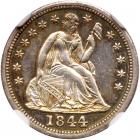 1844 Liberty Seated 10C NGC MS64