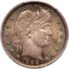 1893-S Barber 25C PCGS MS65