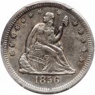 1856-S/S Seated Liberty Quarter