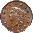 1822 N-10 R2 NGC graded MS65 Brown