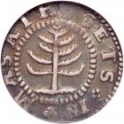 1652 Massachusetts Pine Tree Shilling Noe-29 R3 NGC graded VF30 - 2