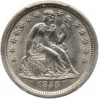 1856-S Liberty Seated 10C PCGS MS65