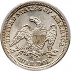 1856-S Liberty Seated 25C PCGS MS63 - 2