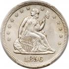 1856-S Liberty Seated 25C PCGS MS62