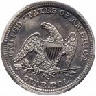 1856-S/S Seated Liberty Quarter. Large S over Small S - 2