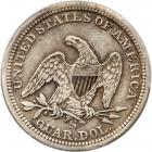 1856-S/S Seated Liberty Quarter. Large S over Small S - 2