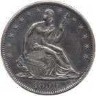 1856-S Liberty Seated 50C PCGS AU55