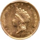 1856-S $1 Gold Indian PCGS Unc