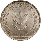 Palestine, 100 Mils, 1940