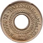 Palestine, 5 Mils, 1935