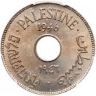 Palestine, 10 Mils, 1946