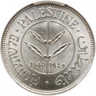 Palestine, 50 Mils, 1940 PCGS MS65